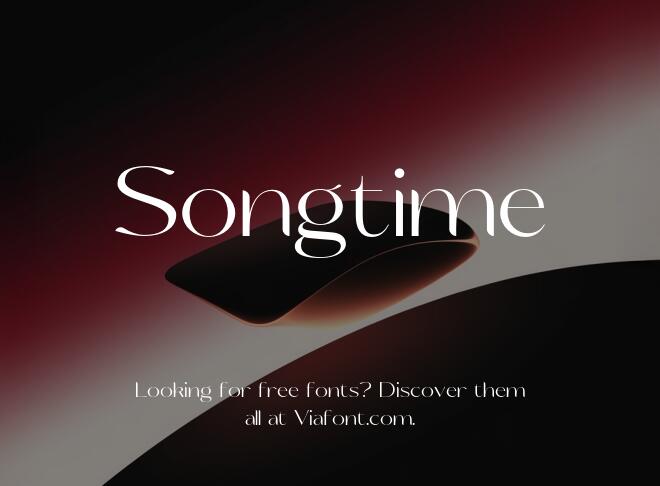 Songtime Font