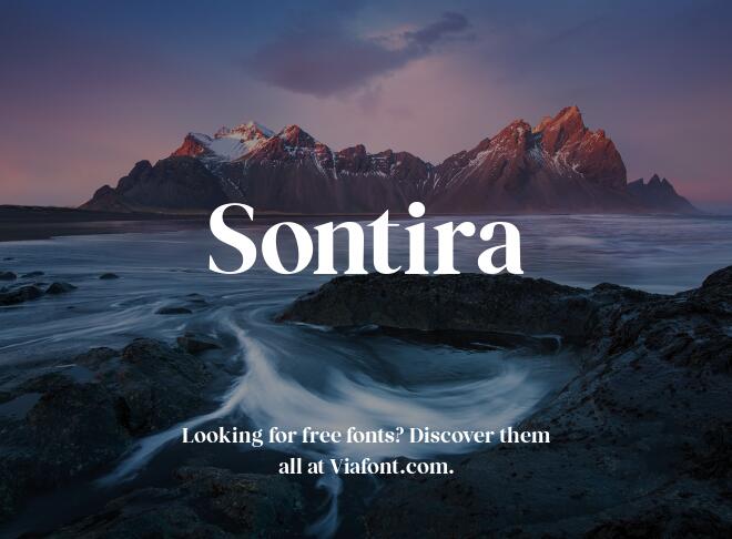 Sontira Font