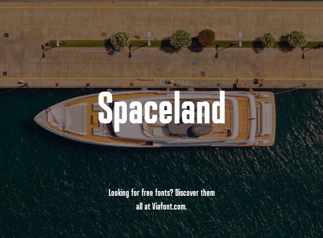 Spaceland Font