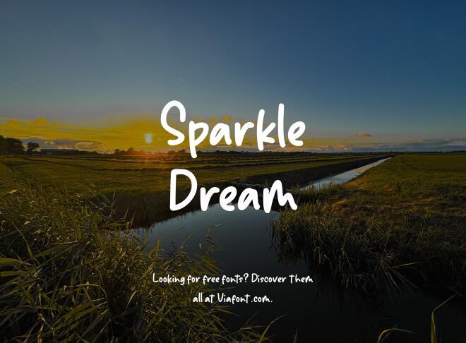 Sparkle Dream Font