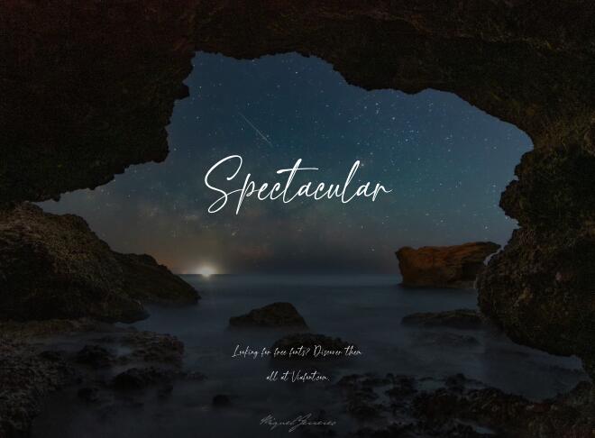 Spectacular Font