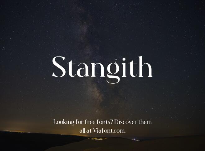Stangith Font