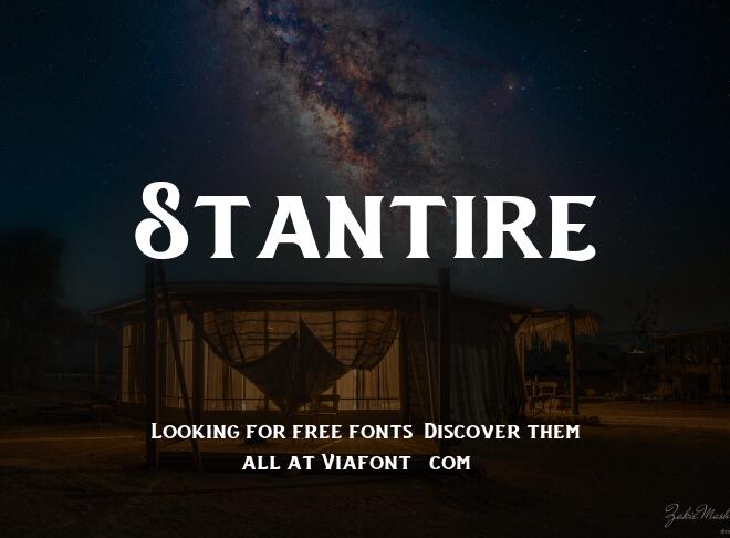 Stantire Font