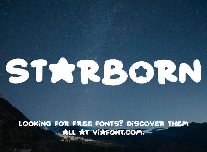 Starborn Font