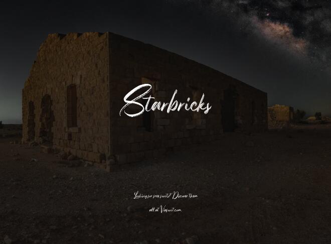 Starbricks Font