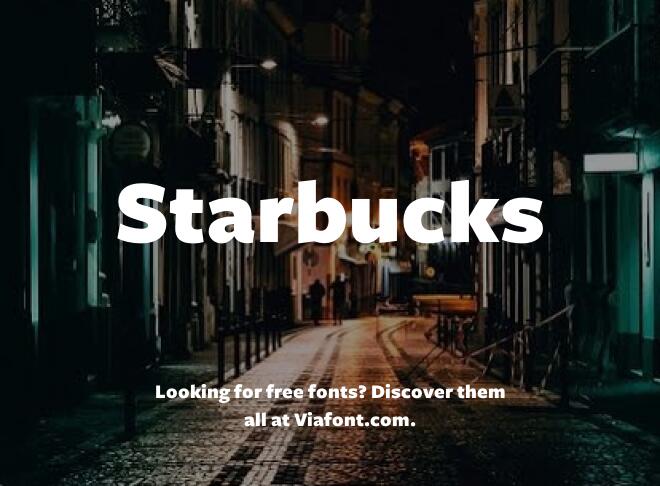 Starbucks Font