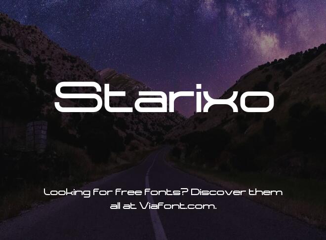 Starixo Font