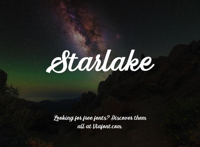 Starlake Font