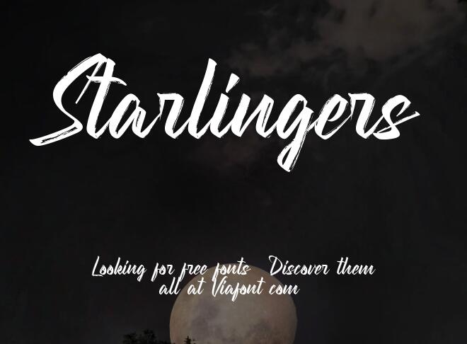 Starlingers Font