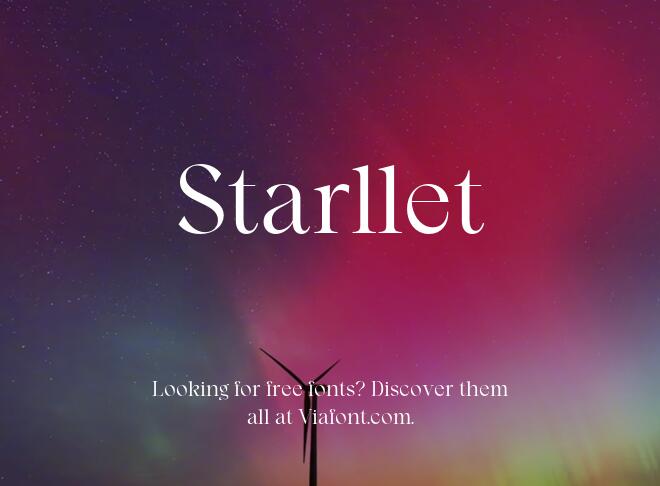 Starllet Font