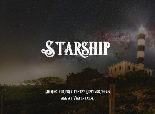 Starship Font