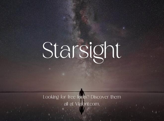Starsight Font