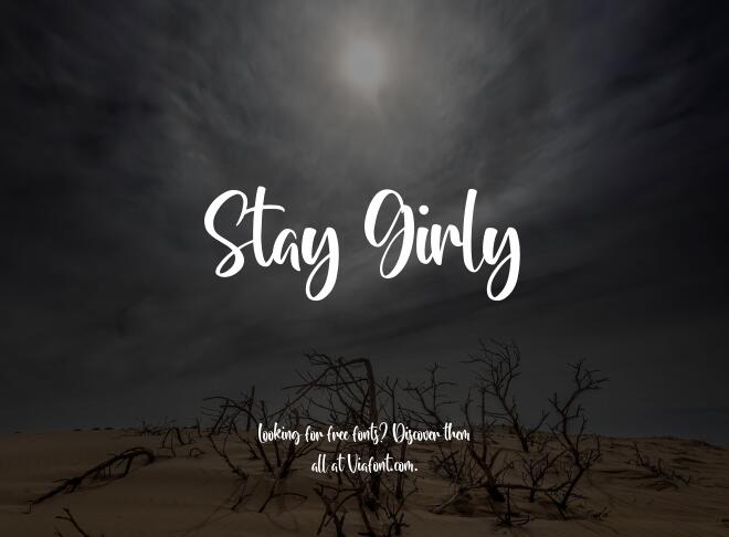 Stay Girly Font