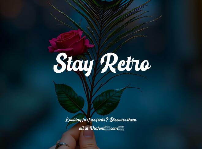 Stay Retro Font