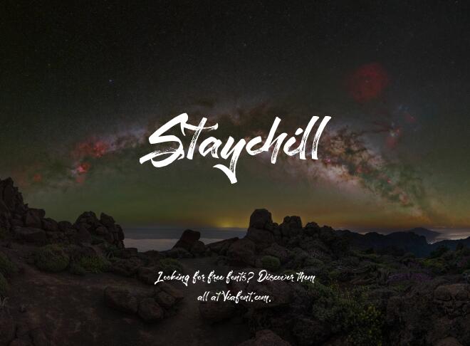 Staychill Font