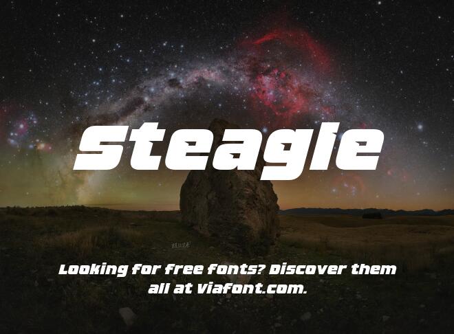 Steagle Font