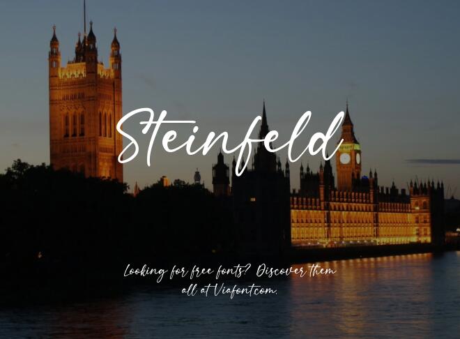 Steinfeld Font