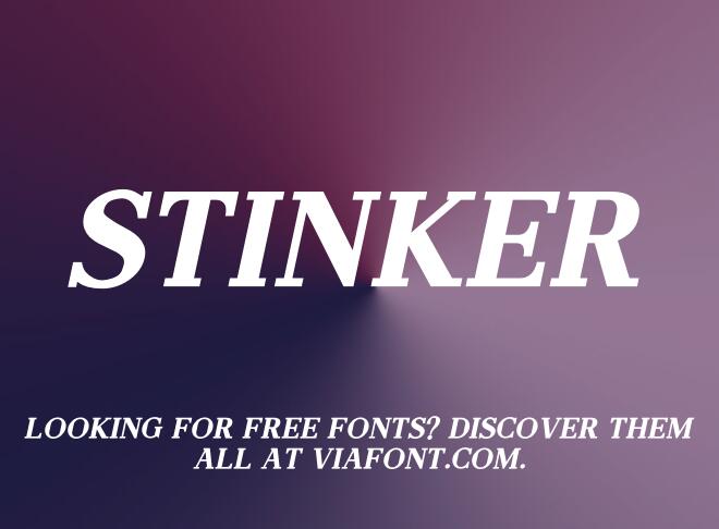 Stinker Font