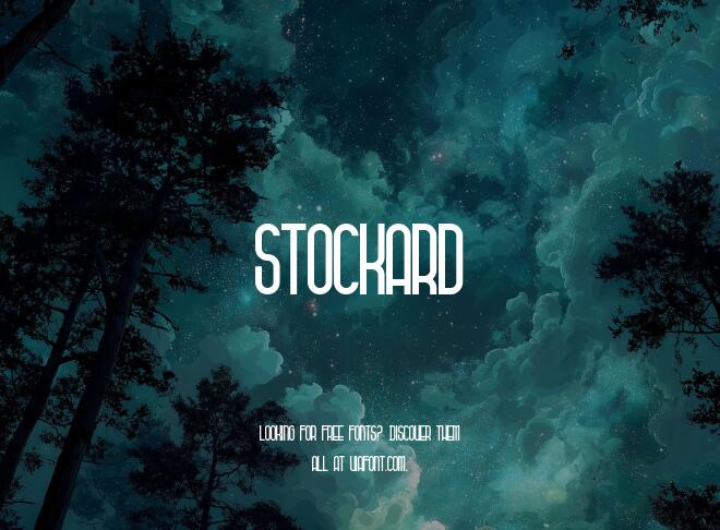 Stockard Font