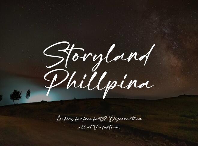 Storyland Phillpina Font