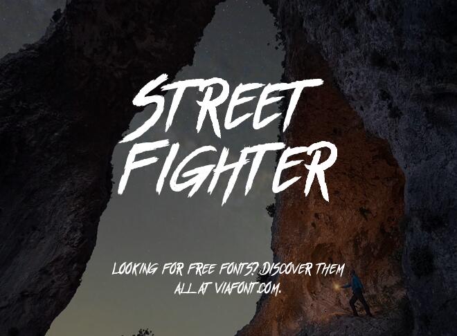 Street Fighter Font
