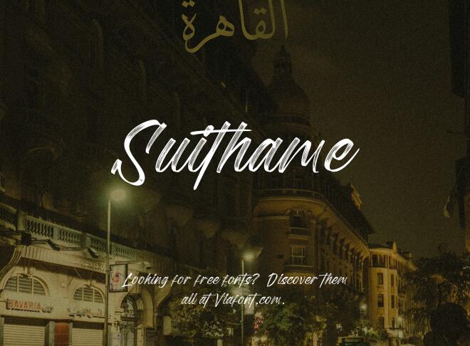 Suithame Font