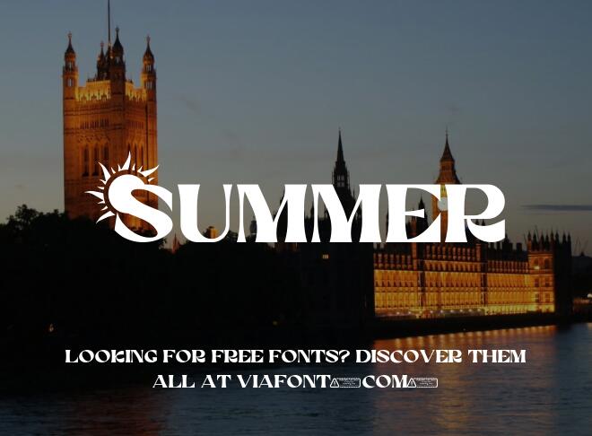 Summer Font
