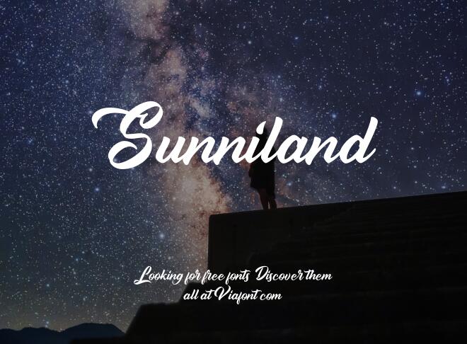 Sunniland Font