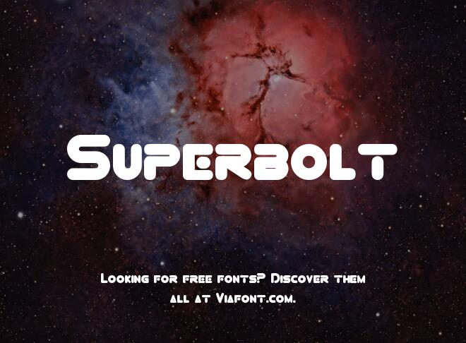 Superbolt Font