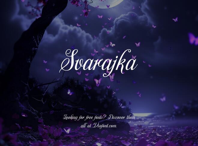 Svarajka Font