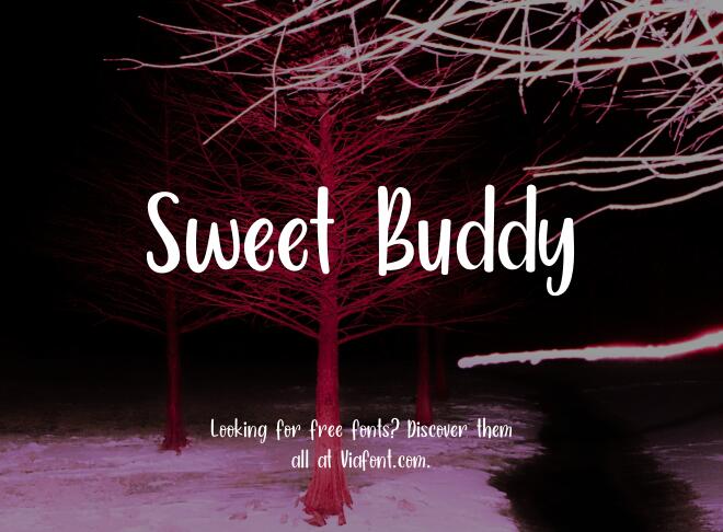 Sweet Buddy Font