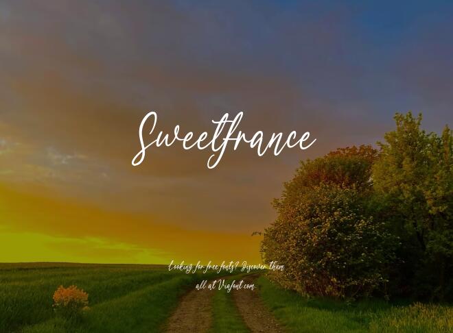 Sweetfrance Font