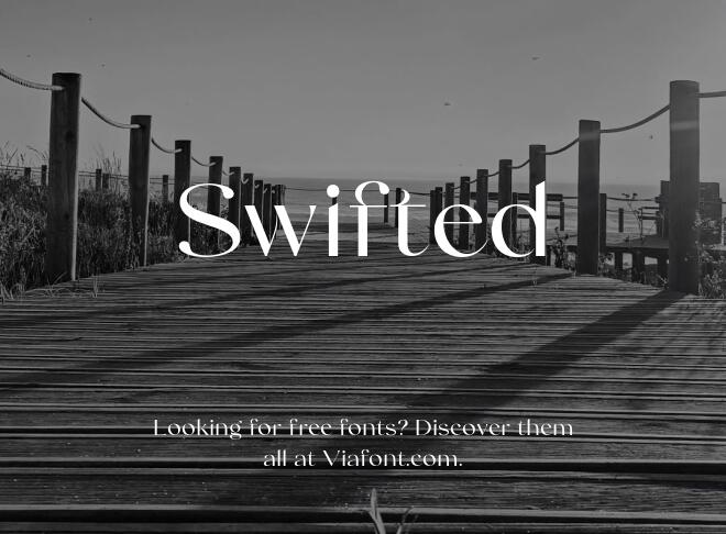 Swifted Font