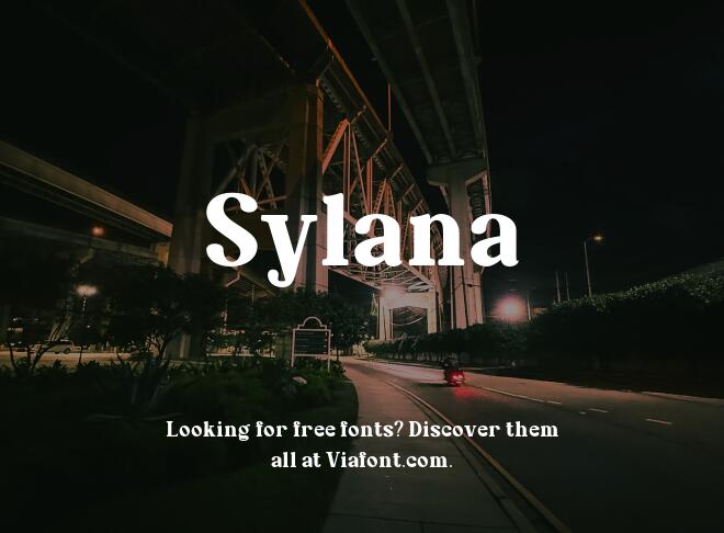 Sylana Font