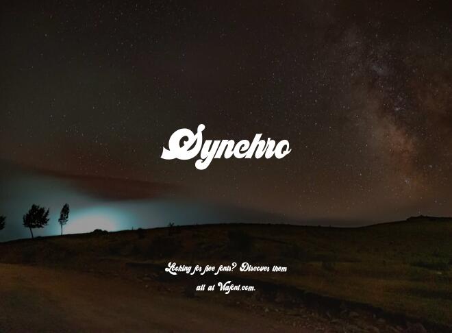 Synchro Font