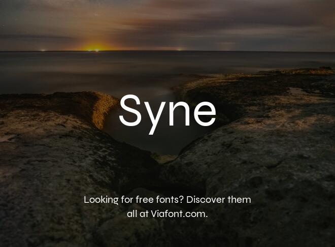 Syne Font