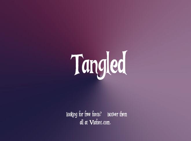 Tangled Font