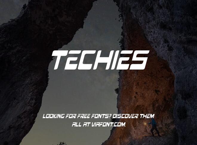 Techies Font