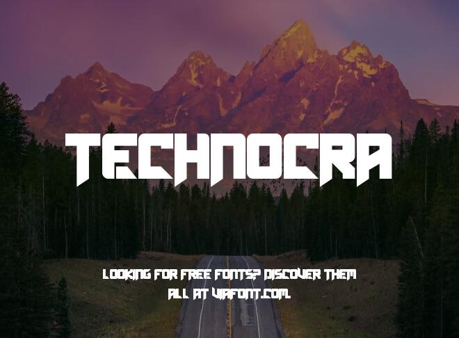 Technocra Font