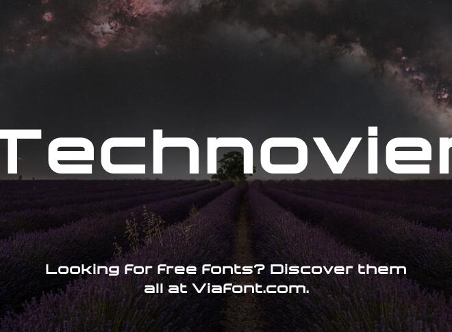 Technovier Font