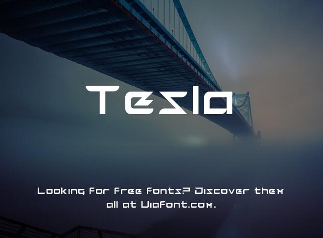 Tesla Font