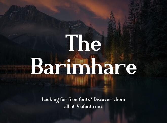 The Barimhare Font