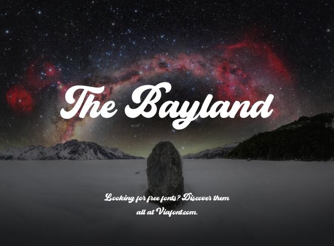 The Bayland Font
