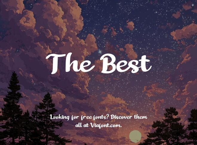 The Best Font