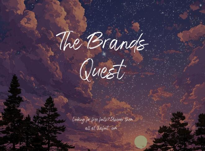 The Brands Quest Font