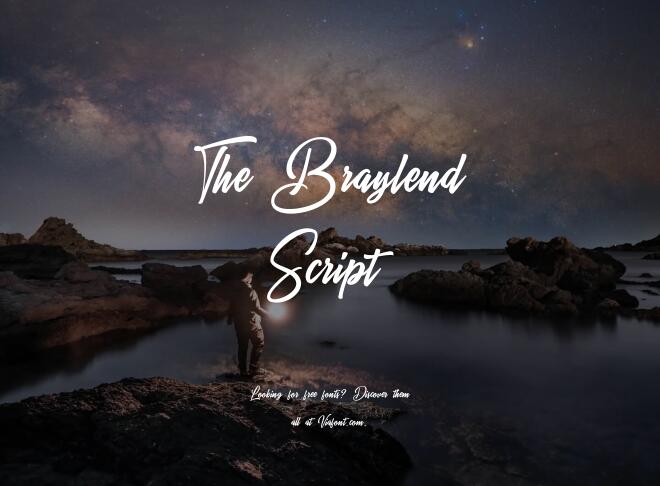 The Braylend Script Font
