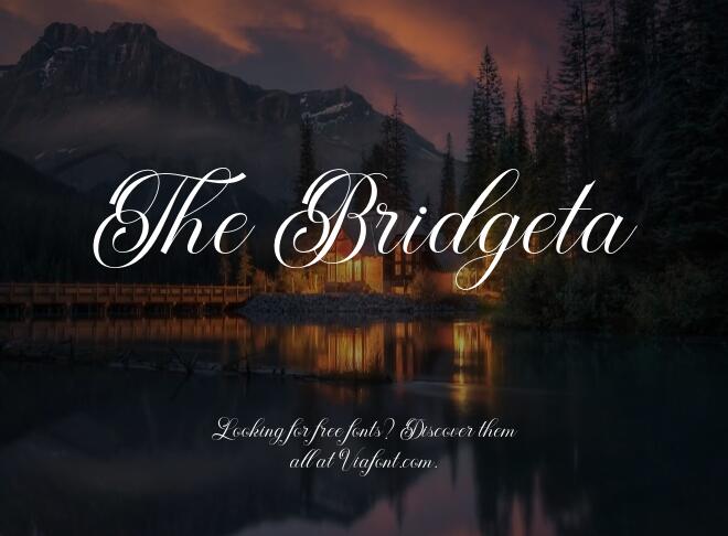 The Bridgeta Font