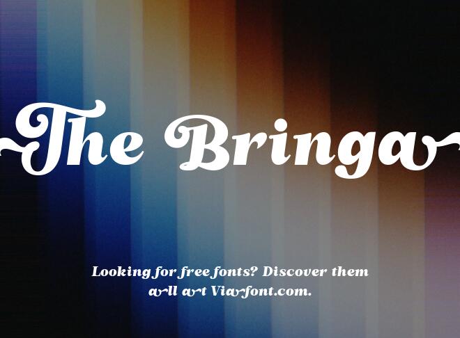 The Bringa Font