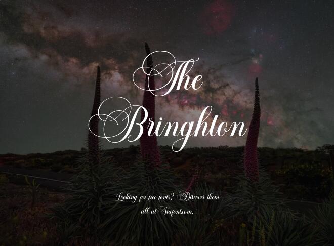 The Bringhton Font