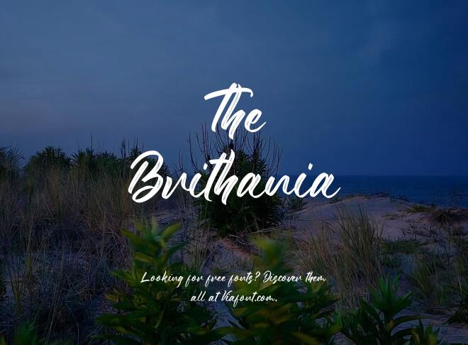 The Brithania Font
